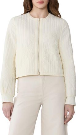 Soia & Kyo Reita Quilted Jacket in Sidewalk Chalk at Nordstrom, Size X-Large