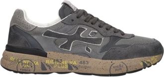 Premiata Mick 0.1 8451 - Heren - Schoenen - Grijs - Maat: 43 EU Leer