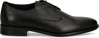 BOSS leather derby shoes - men - Rubber/Leather/Fabric - 46 - Black