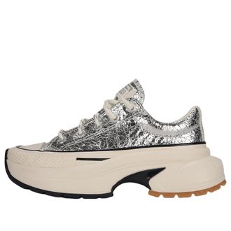 Converse (WMNS) Converse Run Star Crush Distressed Patent Pure Silver Egret Black A24282C