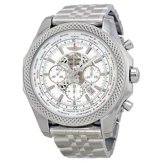 Breitling Pre-owned Breitling Transocean Chronograph Automatic White Dial Mens Watch AB0521U0-A755 - 990A