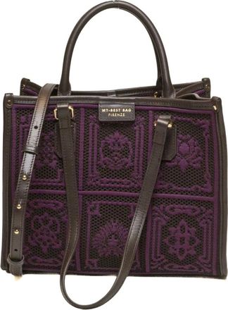 My Best Bags Firenze Bolso Tote Atena - Bags - Mujer - P&uacute;rpura - ONE SIZE