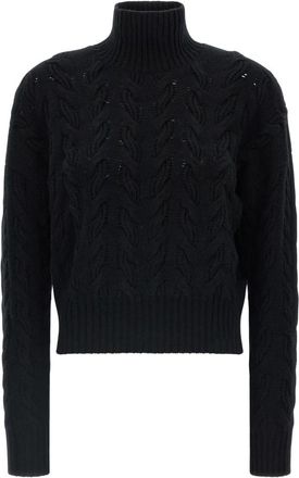 Max Mara Cosmo Knit - Dames - Coltruien - Zwart - XS - Wol - Truien & Vesten