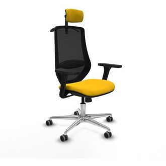 Piqueras y Crespo Piqueras Y Crespo D086g2h Silla De Oficina Amarilla Ergon&oacute;mica