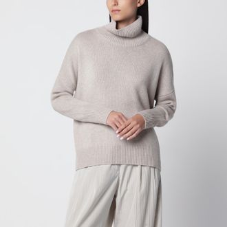 Lisa Yang Maglione Heidi in cashmere color sabbia