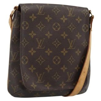 Louis Vuitton Pre-owned Monogram Shoulder Bag - unisex - Louis Vuitton Vintage - Vintage Shoulder Bags - Brown - ONE SIZE - Pre-owned