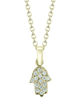 I.Reiss Company 14K 0.12 Ct. Tw. Diamond Necklace
