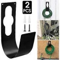 OEM Soporte De Pared Resistente Para Manguera De Jard&iacute;n, Con Conexi&oacute;n Para Grifo, Soporte Met&aacute;lico, 45,7 M (paquete De 2) - Crezuo