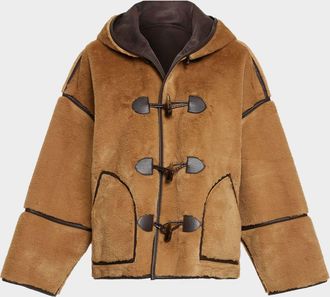 Ramy Brook Lucy Hooded Faux Fur Jacket