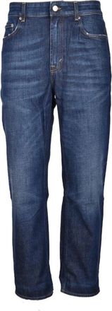 Department Five Straight Jeans - Heren - Regular Fit Jeans - Blauw - W33 - Katoen - Jeans