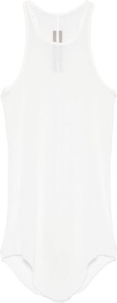 Rick Owens ribbed tank top - women - FSC Viscose/Silk - 44 - White