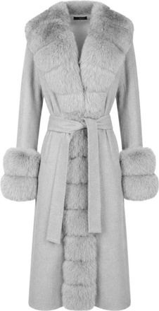Loro Piana Jassen, Dames, Grijs, XS, Wol, Jassen