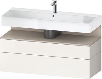 Duravit Qatego Mueble Bajo Lavabo, 1 Extra&iacute;ble Y 1 Caj&oacute;n, - Duravit