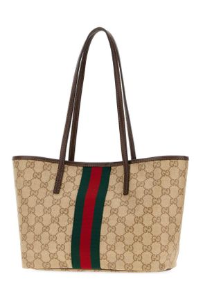 Gucci Womens Printed Canvas Small Gucci Tribeca Shopping Bag Vinsanbrdkbrvrv Borse A Mano