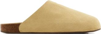 adidas embossed suede clogs - Brown