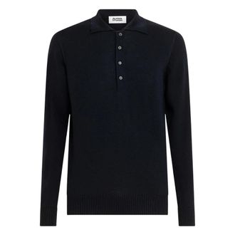 Alpha Industries Buttoned Polo Shirt - Heren - Polos - Blauw - L - Tops