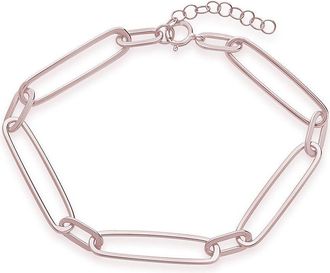 Sterling Forever Sterling Silver Polished Large Link Bracelet