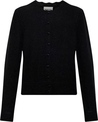 Isabel Marant Naia Cardigan - Dames - Vesten - Zwart - M - Polyester - Truien & Vesten