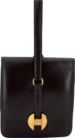 Herm&egrave;s Vintage Leather Shoulder Bag 2002 (Authentic Pre-Loved)