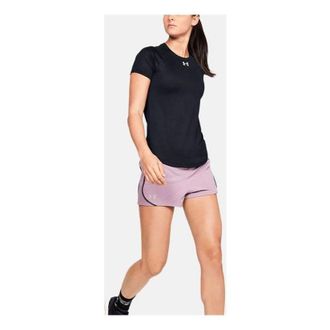 Under Armour (WMNS) Under Armour Qualifier Hex Delta Tee Black 1326504-001