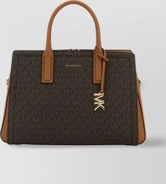Michael Kors medium printed canvas shoulder bag