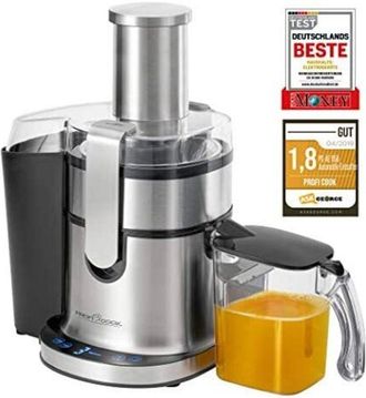 Profi Cook ProfiCook PC-AE 1156 Centrifuga Nero-Acciaio Inossidabile 800W