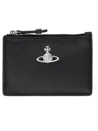 Vivienne Westwood Card Holder With Orb Detail