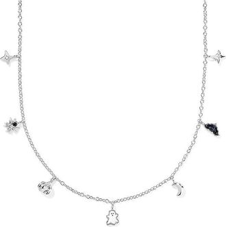 Kendra Scott Halloween Strand Womens Necklace Womens Necklace Silver Mix, Brass/Cubic Zirconia/Gold-Plated