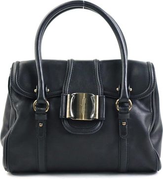 Ferragamo Leather Handbag (Pre-Owned)