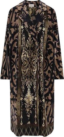 Pierre-Louis Mascia Cappotto In Cotone Jacquard