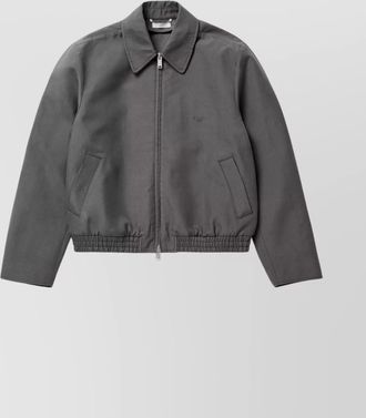 1989 STUDIO zip up jacket elasticated hem