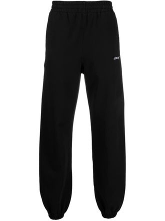 Off-white Pantaloni sportivi con stampa - Nero