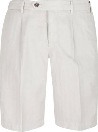 Pantaloni Torino pleated shorts - Grey