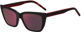 HUGO BOSS HG 1249/S OIT/AO Womens Sunglasses Black Size 54
