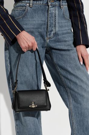 Vivienne Westwood Shoulder Bag Hazel Small, Womens, Black