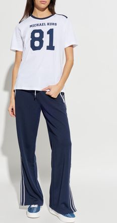 Michael Michael Kors T-shirt With Logo, Womens, White
