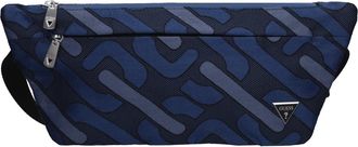 Guess Stoffen heuptas - Heren - Heuptassen - Blauw - ONE Size - Tassen