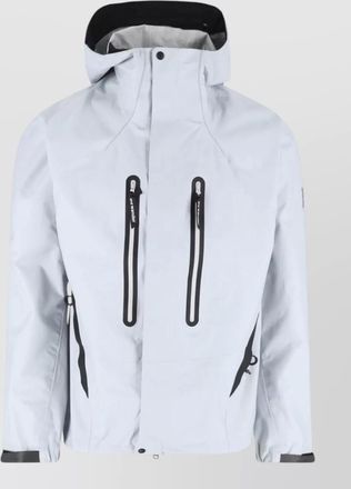 And Wander casual coat hood zipper pockets cuffs