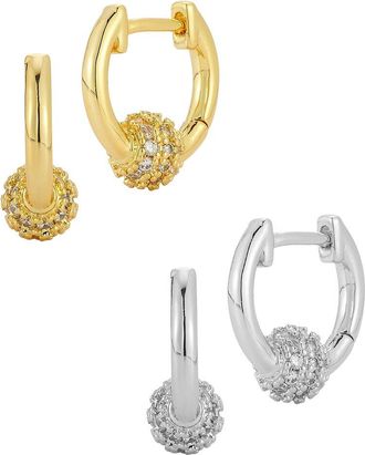 Glaze Jewelry Gold Plated Cz Earrings
