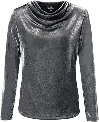 Mart Visser Caitlin Metallic Top Zilver
