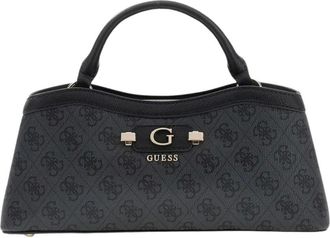 Guess Tassen, Dames, Zwart, ONE Size, Lindsey Small 2 Comp Satchel