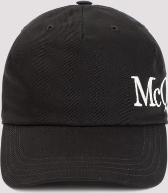 Alexander McQueen Black Logo Hat
