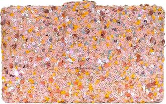 Simitri Fusion Sequin Kitsch Clutch in Bellini at Nordstrom