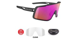 Salice 022 RW 033 CL Mens Sunglasses Black Size Standard