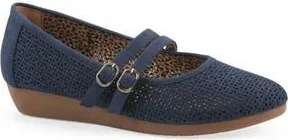 White Mountain Rivian Mary Jane in Dark Blue/Nubuck at Nordstrom Rack, Size 7.5