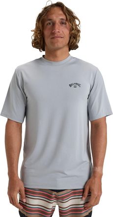 Billabong T-Shirt BILLABONG Arch Wave, Herren, Gr. L180-185cm77-86kg, alloy, 85% Polyester, 15% Elasthan, Shirts T-Shirt