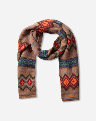 Polo Ralph Lauren Fair Isle Scarf Natural