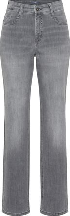 MAC Broeken Bequeme Jeans MAC Stella, Damen, Gr. 34, L&auml;nge 32, carbon grau used, Denim/Jeans, Obermaterial: 88% Baumwolle, 9% Polyester, 3% Elasthan, comfort fit 