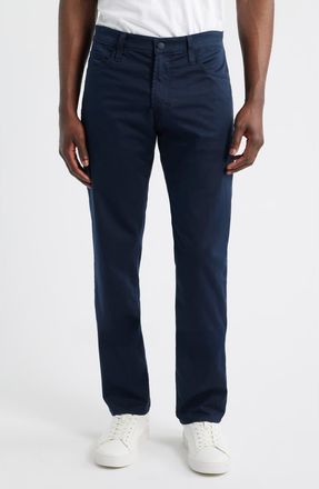 AG - Adriano Goldschmied Tellis Airluxe Commuter Performance Sateen Slim Fit Pants in Deep Dive at Nordstrom, Size 29 X 32
