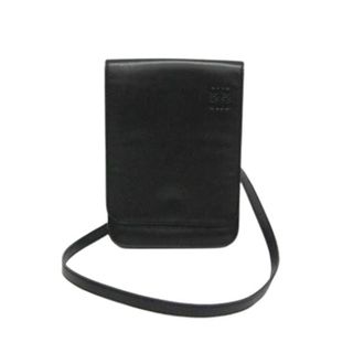 Loewe Pre-owned Anagram Flat Gusset Crossbody Bag - unisex - Loewe Pre-owned - Vintage Cross Body Bags - Black - ONE SIZE - Pre-owned